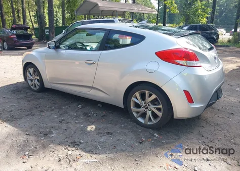2016 Hyundai Veloster from USA, damaged, VIN KMHTC6ADXGU277441